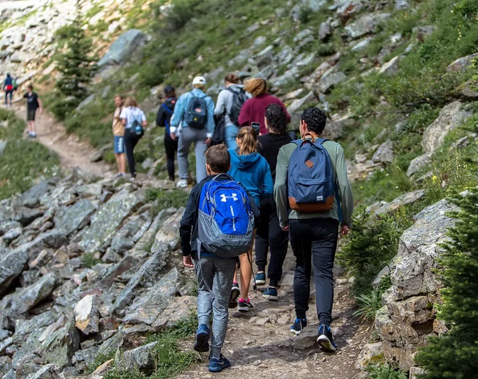 Mentorship hiking trip